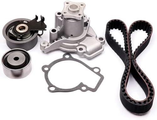 2.0L Engine Timing Belt Kit w/Water Pump Fit for 2006-2012 for Hyundai for Elantra 2006-2009 for Tucson 2007-2008 for Tiburon 2006-2009 for Kia for Spectra/Spectra5/Sportage 2010-2011 for Soul