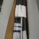 Trampoline Replacement Enclosure Poles with Clamp and Hardware Fits 10-16FT Straight Poles Trampoline (Can be Assembled by only one Adult)