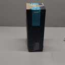 BUZIO 40 oz Water Bottle Insulated with Straw & 3 lid and Carrying Pouch, Leak Proof Anti-Slip Stainless Steel Water Flask Jug, Cold for 48 Hrs Double Vacuum Thermo Canteen, BPA-Free, Indigo Crush