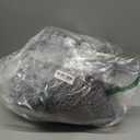 LOCHAS Luxury Bathroom Rug Shaggy Bath Mat 24 x 17 Inch, Washable Non Slip Bath Rugs for Bathroom Shower, Soft Plush Chenille Absorbent Carpets Mats, Gray (Grey)