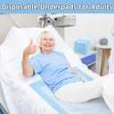 30 PCS Disposable Underpads, 23" x 36" Incontinence Pads, Super Absorbent Protection for Kids Adult, Large Puppy Training Pad,Waterproof Underpads for Elderly Baby