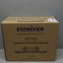 Stariver 7L Electric Hot Pot with Divider, 2-Temp Control (Separate Settings per Side) Shabu Shabu Pot, Non-Stick Hotpot Pot Electric, Perfect for Family Dinners & Parties