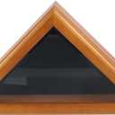 Officers Flag and Display Case, 3 by 5-Feet, Oak