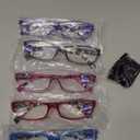 Gaoye Reading Glasses for Women, 5 pack Fashion Readers for Women Spring Hinge Eye Glasses, Blue Light Reading Glasses, + 2.50