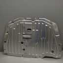 GXARTS Engine Splash Guard Under Car Shield Cover Board 74110-TBA-A00 90674-TY2-A01 Compatible with Honda Civic 2016 2017 2018 2019 2020 2021 Lower Engine Splash Guard Under Car Shield Cover Board