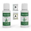 Hydroponic Nutrient Plant Food Supplies - MUFGA Suitable for Both Hydroponics Growing System and Soil Planting, Compatible with All Indoor Herb Garden Plants Accessories