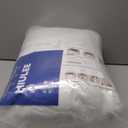 MIULEE 14x36 Inch Throw Pillow Insert Premium Throw Pillow Virgin Microfiber Stuffer Rectangle Pillow for Sofa Bed Couch, White