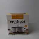 Crock-Pot 7 Quart Oval Manual Slow Cooker, Stainless Steel (SCV700-S-BR), Versatile Cookware for Large Families or Entertaining