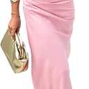 Women Off Shoulder Maxi Dress Sheer Mesh Ruched Long Dress Sexy Y2k Dresses Beach Clubwear