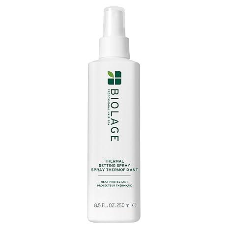 Biolage Thermal Setting Spray Strengthens Hair, Guards Against Heat Styling, Hair Spray, Vegan, Paraben-Free, 8.5 Fl Oz