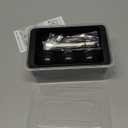 WIBIMEN Large Ice Cube Molds, Big Round Whiskey Ice Cube Trays for Freezer, Easy to Fill & Release, Whiskey Bourbon Cocktail(1.9In*6 Balls Black/2 Pack)