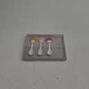 4 PCs Earthenware Mushroom Stir Spoons