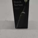 Aquasonic Black Series Ultra Whitening Toothbrush  ADA Accepted Electric Toothbrush- 8 Brush Heads & Travel Case  40,000 VPM Electric Motor & Wireless Charging - 4 Modes w Smart Timer