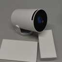 Mini Portable Projector with 4K Support, Bluetooth 5.4 WIFI6, 5watt Sound Base Speaker, 160 ANSI, Android 11, 210 Rotation , Auto Keystone Correction Video Projector HY300 ULTRA