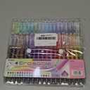 miikoul 36 Colors Erasable Gel Pens, 0.7mm Fine Point Retractable Colored Pens Make Mistakes Disappear Smooth Writing Erasable Pens Multicolor Inks for Drawing Writing Coloring Office School Supplies