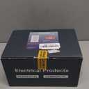 ELECTECK 10 Pack GFCI Outlets 15 Amp, Tamper Resistant (TR), Ultra Slim GFI Receptacles with LED Indicator, Ground Fault Circuit Interrupter, Decor Wallplate Included, ETL Listed, White