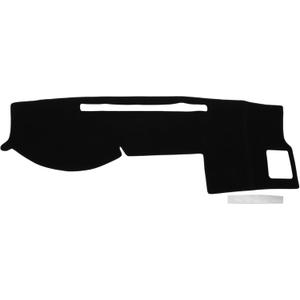 Dash Cover for Toyota Tacoma 2005-2015 Dash Board Mat Ultra Soft Non-Slip Dash Cover Mat Pad Polyester Center Console Dashboard Cover Pad Carpet Black