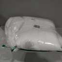 EDOW Throw Pillow Inserts, Set of 4 Lightweight Down Alternative Polyester Pillow, Couch Cushion, Sham Stuffer, Machine Washable. (White, 18x18)