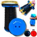 Smith & Barker Upgraded for 2025 Premium Telescopic Folding Stool for Adults and Children Outdoor Indoor Portable Collapsible Foldable Fishing Hiking Camping Festivals Seat (Black)