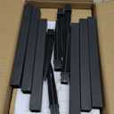 Greluna Solar Lights Outdoor, 6 Pack 6000K Waterproof Auto On/Off Solar Pathway Lights for Garden, Landscape, Path, Yard, Patio, Driveway, Walkway Decor