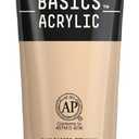 Liquitex BASICS Acrylic Paint, 118ml (4-oz) Tube, Unbleached Titanium