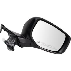 TRQ Passenger Side Mirror Assembly Power Heated Blind Spot Turn Signal Foldaway Paint to Match Compatible with 2020-2021 Subaru Legacy; 2020-2021 Outback