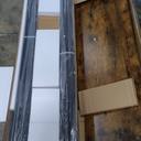 GarveeHome Loft Bunk Bed with L-Shaped Desk, Twin Loft Bed with Desk Underneath, Metal Bunk Beds with High Guardrail and Ladder for Kids/Teens/Adults, Easy Assembly, Vintage Brown