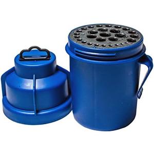 Century Drill & Tool 28406 Empty Drill Bit Index Pod, Holds 29 Bits, 1/16" to 1/2", Twist Lock Storage