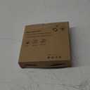 Supet Cat Plates for Wet Food, Non Slip Food Bowls Whisker Friendly, Stainless Steel Shallow Wide Dishes for Indoor Cats (13Oz, 8Pcs) (Black)