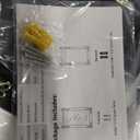 Farmhouse Bathroom Mirror, 48x36 Inch Black Vanity Mirror for Wall, Wood Framed Rustic Mirror Rectangular Wall Decor Mirrors for Entryway Living Room Bedroom