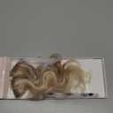 Rich Choices Short Clip In Hair Extensions Real Human Hair-Wave/Curly 6 Pcs Single Clip Hairs Extensions For Women-Mini Clips Hairpieces-10 Inch #22BP613 Champagne Blonde Balayage