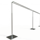 Adjustable Heavy Duty Portable Pipe and Drape Backdrop Kit 10FT x 20FT Double Crossbar Easy Set Up for Wedding&Party&Photography&Baby Show&Display (No Drape)，But Not for Flower Walls/TVs/Heavy Items
