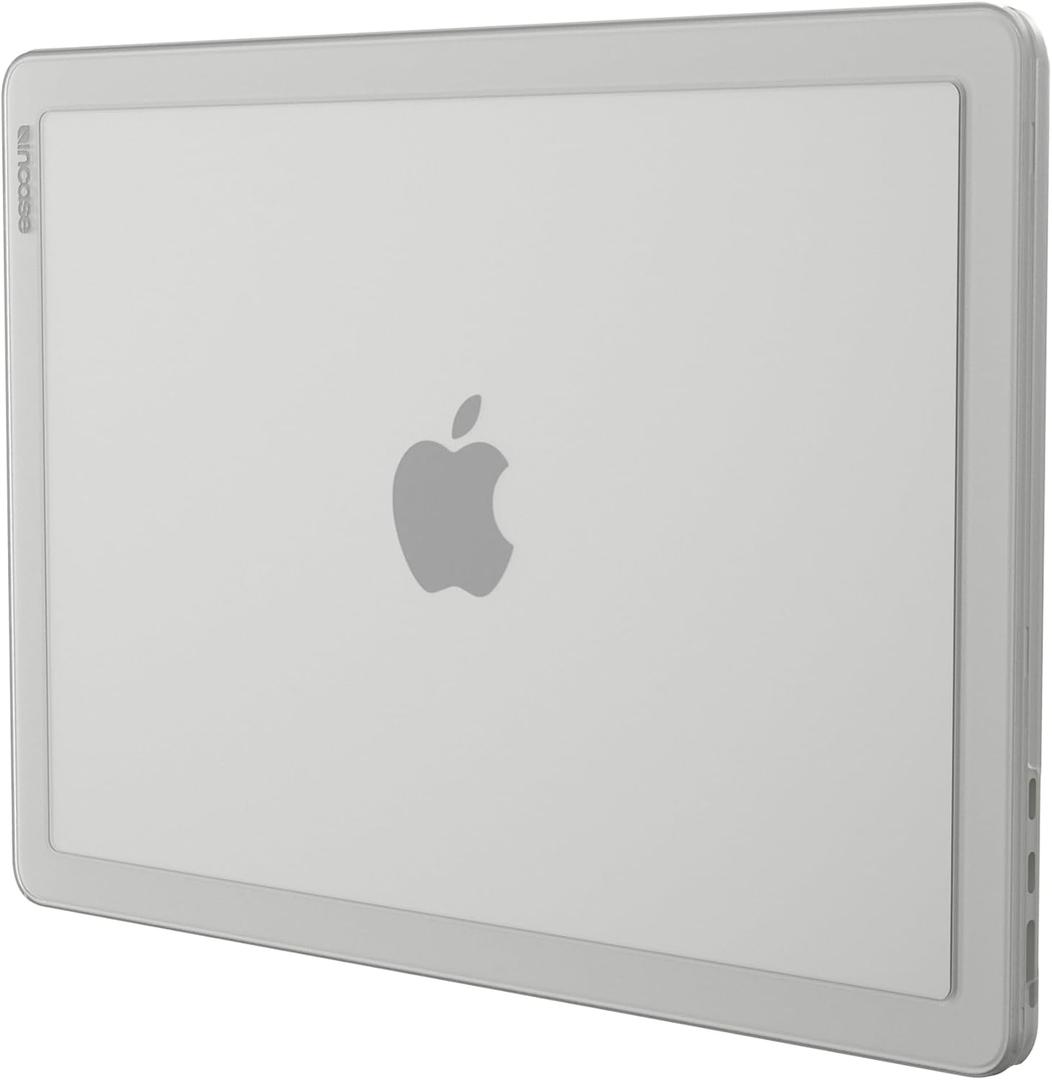 Incase Edge Hardshell with Makrolon® - MacBook Air 15 inch Case - M5 2026, 2025, 2024, 2023, M4, M3, M2 - MacBook Case, Laptop Cover, Protective Hard Shell, Scratch Resistant, Lightweight - Clear