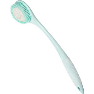 BEDELITE Back Scrubber for Shower, Soft Bath Brush Long Handle for Men & Women(16.4 Inches), Anti Slip Body Scrubber Exfoliator for Cleaning(Blue)