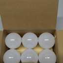 25 Watt Light Bulbs Equivalent, A15 E26 3W LED Bulb Soft White 2700K Low Watt Light Bulbs for Home Bedroom, Table Lamp Bulb (6 Pack)