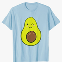 Cute Avocado Halloween Costume Kawaii Avocado T-Shirt Size M