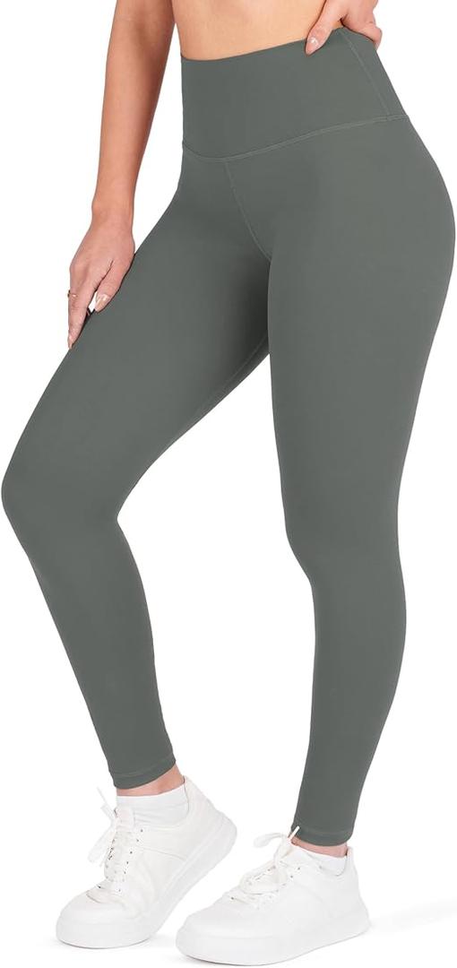  Womens Leggings - Womens High Waisted Yoga Pants for Gym & Yoga, Smooth Soft Leggings for Women, Size L