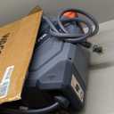 Retractable Garden Hose Reel 5/8 in x 100 ft Professional Metal Bracket & 9-Pattern Metal Nozzle UV Resistant Brass Fitting Heavy Duty Wall Mount Any Length Lock Slow Retraction 180° Swivel