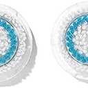 Evetree Brush Head Replacements Compatible with Clarisonic Mia 1, Mia 2, Mia Fit, Alpha Fit, Smart Profile Uplift and Alpha Fit, Deep Pore Facial 2 Pack(Deep Pore)