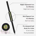 4 x Easter Basket Stuffers, Art Supplies,12 Colors Rainbow Pencils, Multi Colored Pencils Set for Adult Coloring, Easter Basket Stuffers for Teens, Professional Art Supplies for Artists.