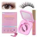Magnetic Eyelashes with Applicator Natural Look Magnetic Lashes No Need Glue False Eyelashes with Magnets Wispy Lashes by Lanflower