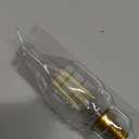 Hizashi E12 Candelabra Bulb 60 watt 5000K Daylight White, Dimmable E12 LED Bulb, 90+ CRI 6W 550LM, CA11 Flame Tip LED Chandelier Light Bulbs Candelabra Base, UL Listed - 12 Pack