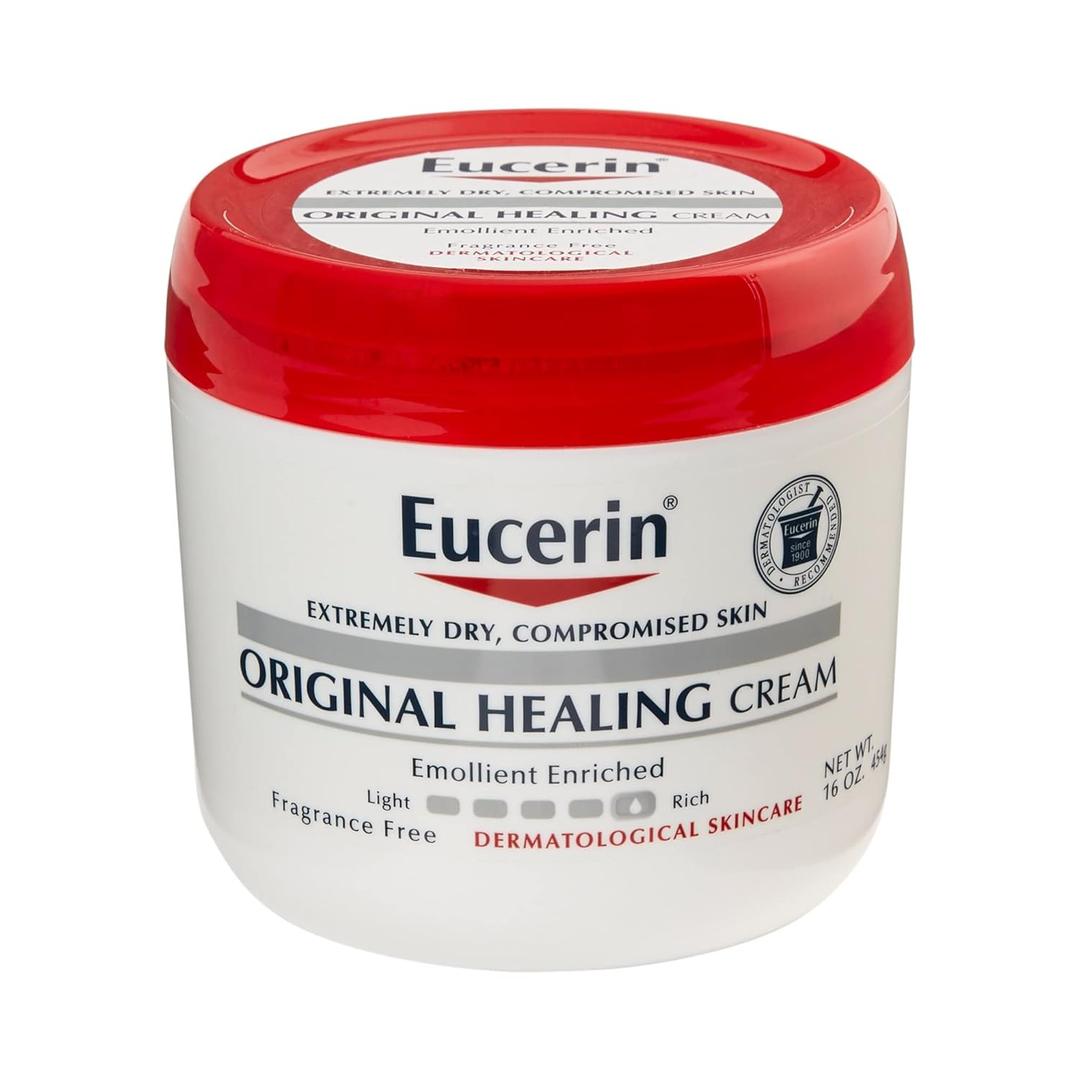 Eucerin Original Unscented Hand and Body Moisturizer Cream 16 oz. Jar 72140000021 1 Ct