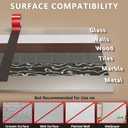 2 x SWRT Double Sided Tape, 33FT x 1 Inch x 0.04 Inch Thick Heavy Duty Mounting Foam Tape, Waterproof Adhesive Tape for Car, LED Strip Light, Home Office Automotive Decor