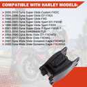 47564-99 Rear Isolator Motor Mount Compatible with Harley Dyna Super Glide Daytona Convertible Fat Bob Low Rider Switchback Street Bob Sturgis FXD / Wide Glide FXDWG 1991-2017