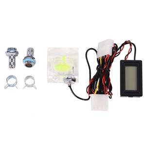 PC Water Cooling Thermometer, PC Computer 3 Way Meter Digital Thermometer for Water Cooling System Kit