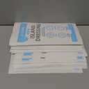 JJ CARE Waterproof Adhesive Island Dressing [Pack of 25], 4 x 8 Sterile Bordered Gauze, Breathable Island Wound Dressing, Individually Wrapped Adhesive Gauze Bandages with Non-Stick Central Pad