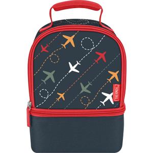 THERMOS Non- Licensed Dual Lunch Kit, Flight Path (One Size)