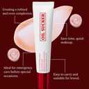 Long-Lasting Matte Oil Control Primer for Oily Skin, Long-Lasting Waterproof Pore-Minimizing Makeup Base, Shine Control Face Primer, 1 fl oz (30ml)