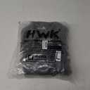 HWK Brando Leather Motorcycle Jacket for Women, Genuine Leather Jacket for Weather & Water Resistant Motorbike Riding L